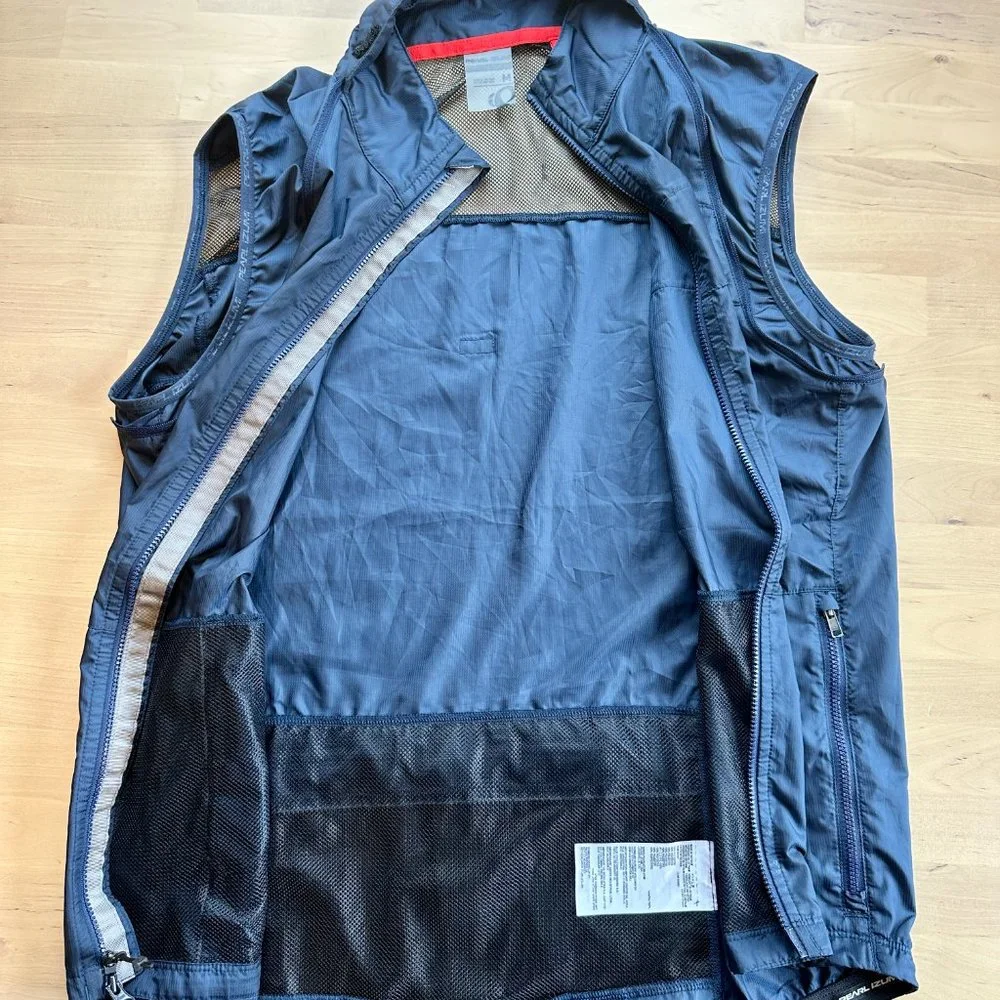Pearl Izumi Men’s Quest convertible jacket M size blue - Picture 11 of 11